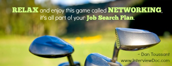 job search tips-golf networking