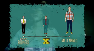 baby boomers and millennials working together